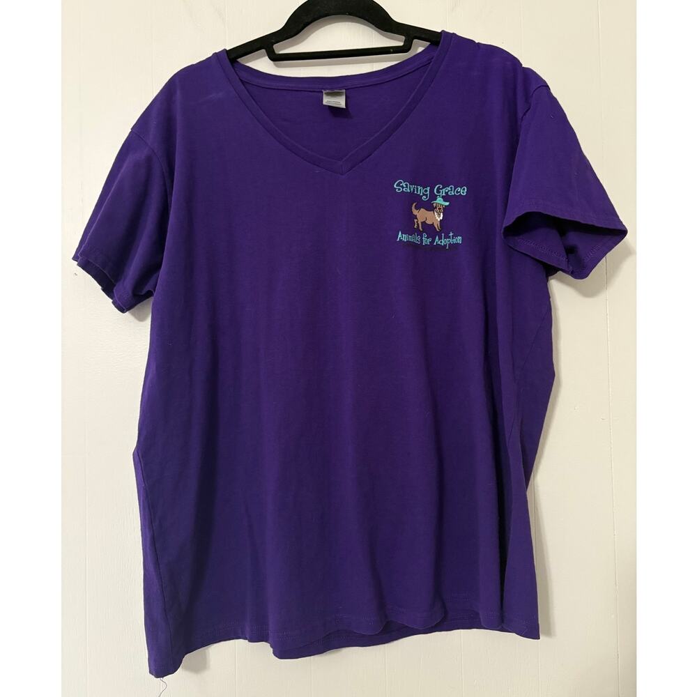 Saving Grace Raleigh NC Animal Rescue Fundraiser T Shirt Lot